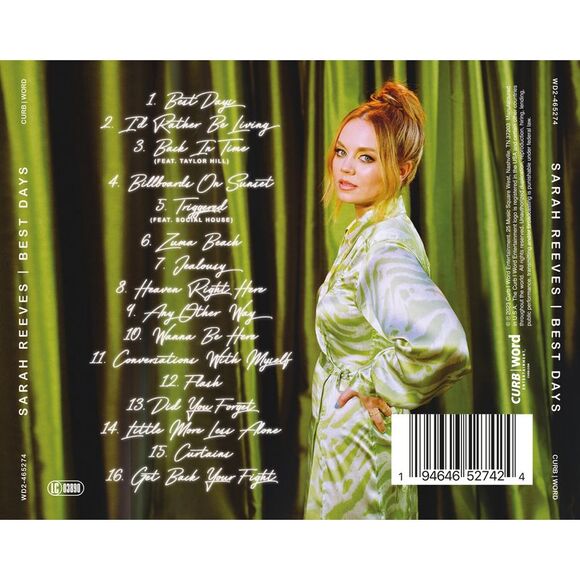 Sarah Reeves - Best Days CD - Picture 2 of 3